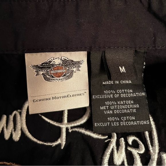 Harley Davidson Sleeveless Women’s 110th Anniversary Shirt - Picture 4 of 6